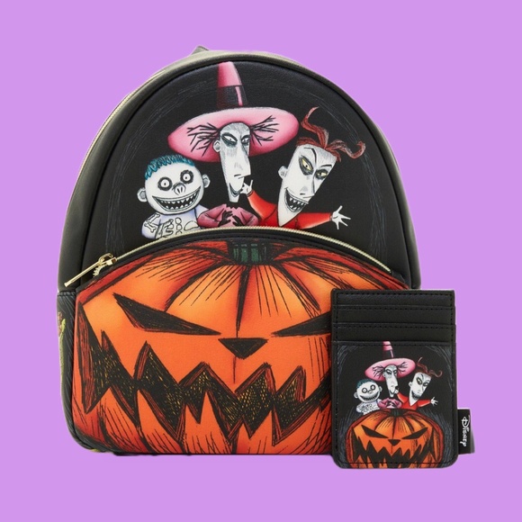 Loungefly The Nightmare Before Christmas Oogie's Boys Mini Backpack & Cardholder